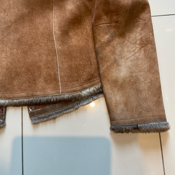 YOMANIS SUÈDE, FUR CASUAL JACKET - Picture 6 of 7